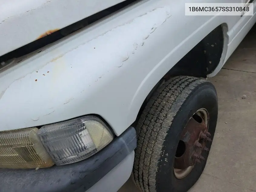 1995 Dodge Ram 3500 VIN: 1B6MC3657SS310848 Lot: 42262601