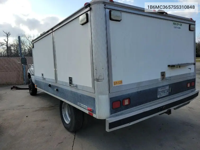 1995 Dodge Ram 3500 VIN: 1B6MC3657SS310848 Lot: 42262601