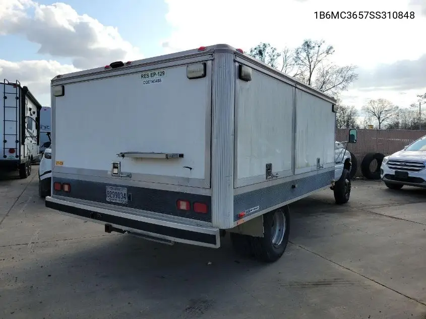 1995 Dodge Ram 3500 VIN: 1B6MC3657SS310848 Lot: 42262601