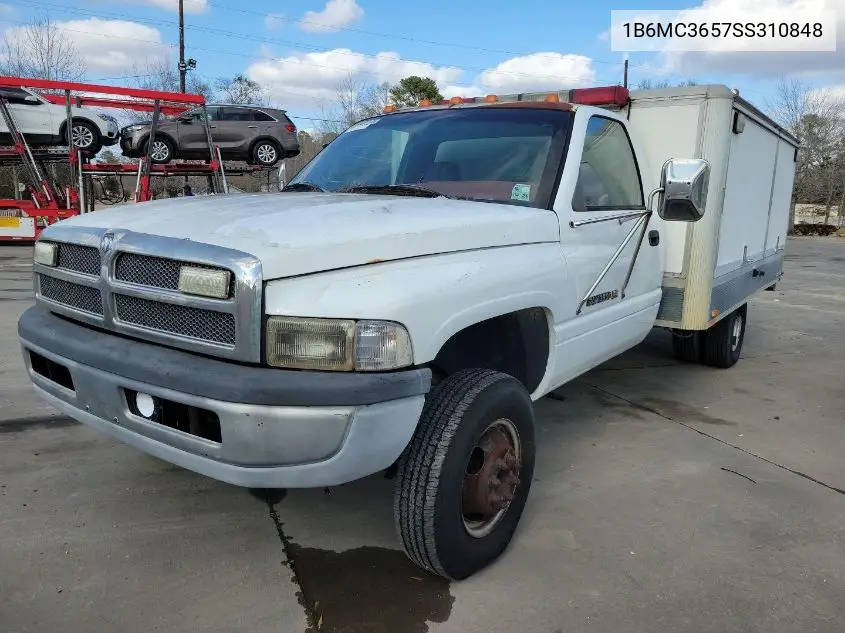 1995 Dodge Ram 3500 VIN: 1B6MC3657SS310848 Lot: 42262601
