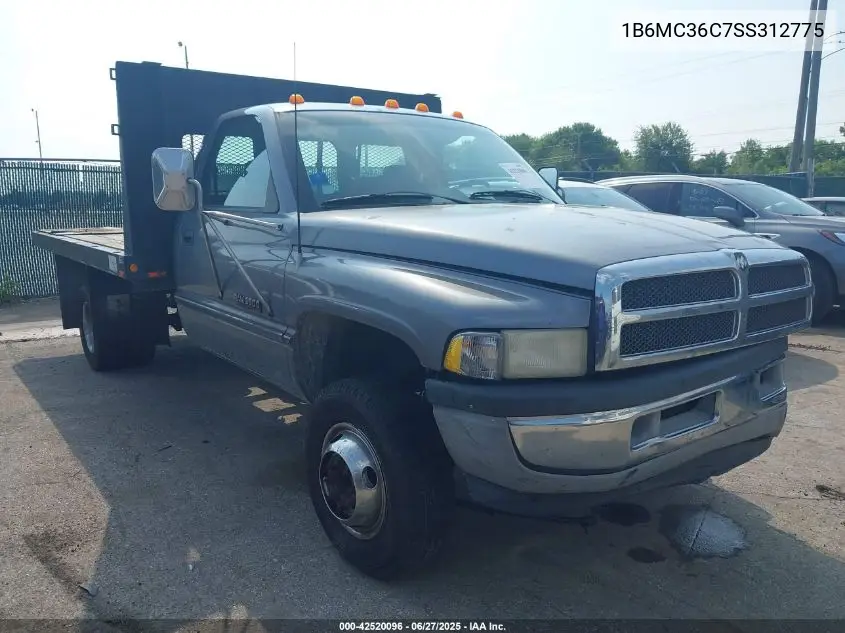 1995 Dodge Ram 3500 VIN: 1B6MC36C7SS312775 Lot: 42520096