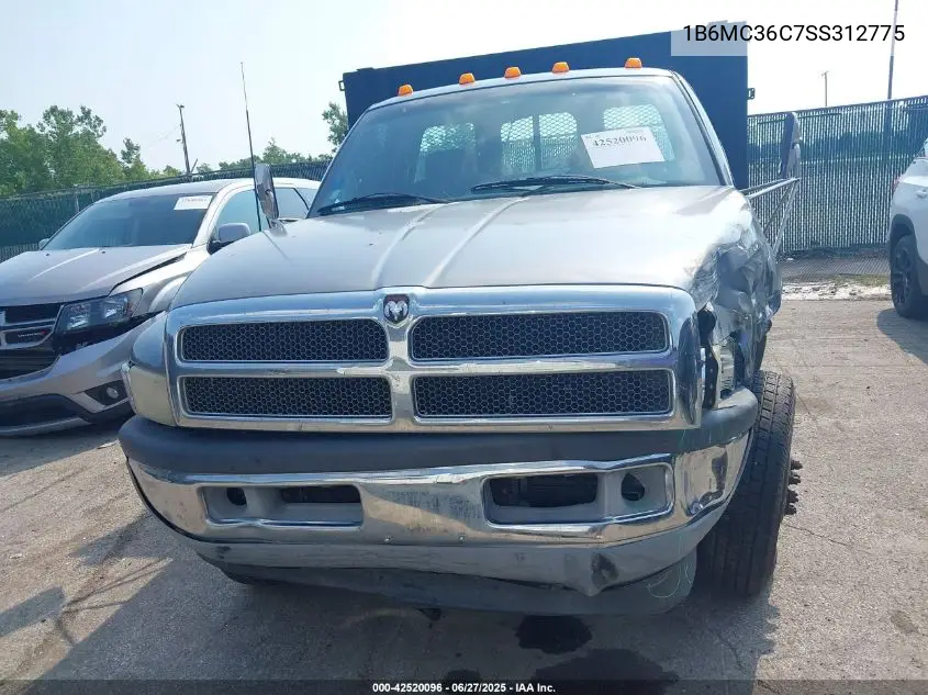 1995 Dodge Ram 3500 VIN: 1B6MC36C7SS312775 Lot: 42520096