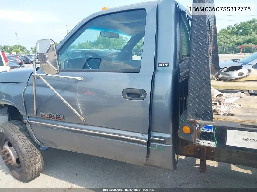 1995 Dodge Ram 3500 VIN: 1B6MC36C7SS312775 Lot: 42520096