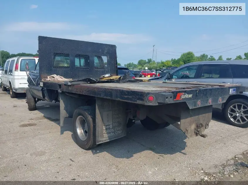1995 Dodge Ram 3500 VIN: 1B6MC36C7SS312775 Lot: 42520096