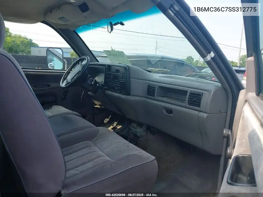 1995 Dodge Ram 3500 VIN: 1B6MC36C7SS312775 Lot: 42520096