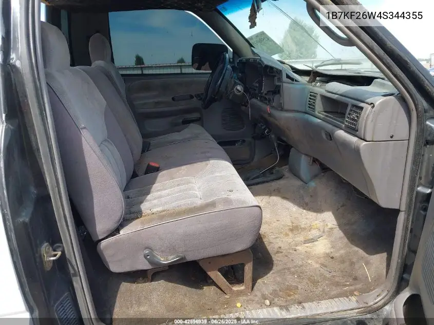 1995 Dodge Ram 2500 VIN: 1B7KF26W4S344355 Lot: 42596939