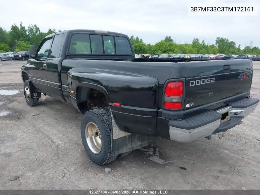 1996 Dodge Ram 3500 VIN: 3B7MF33C3TM172161 Lot: 12327704