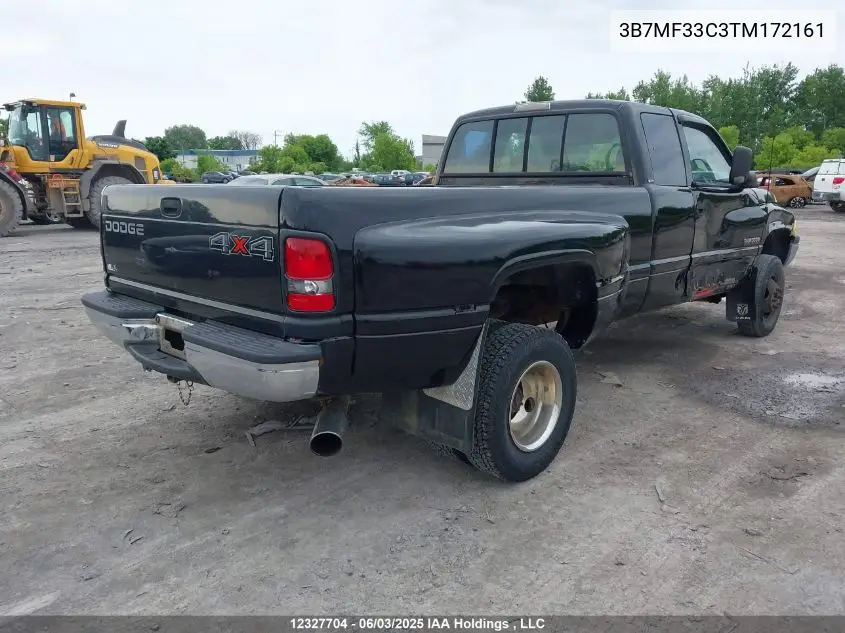 1996 Dodge Ram 3500 VIN: 3B7MF33C3TM172161 Lot: 12327704
