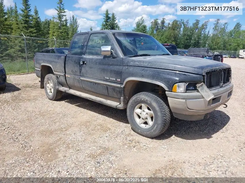 1996 Dodge Ram 1500 VIN: 3B7HF13Z3TM177516 Lot: 30063978