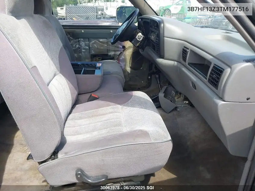 1996 Dodge Ram 1500 VIN: 3B7HF13Z3TM177516 Lot: 30063978