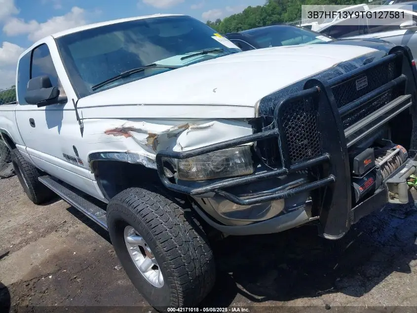 1996 Dodge Ram 1500 VIN: 3B7HF13Y9TG127581 Lot: 42171018