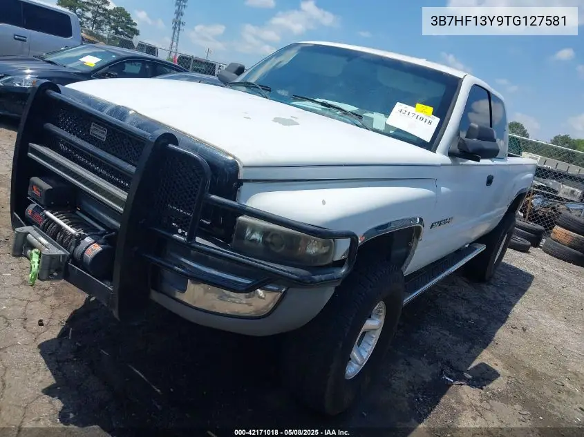 1996 Dodge Ram 1500 VIN: 3B7HF13Y9TG127581 Lot: 42171018