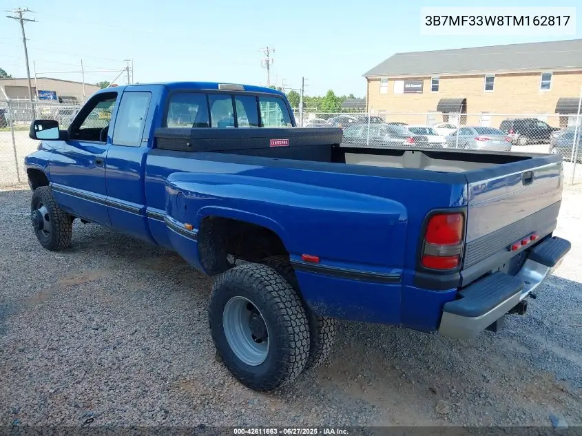 1996 Dodge Ram 3500 VIN: 3B7MF33W8TM162817 Lot: 42611663