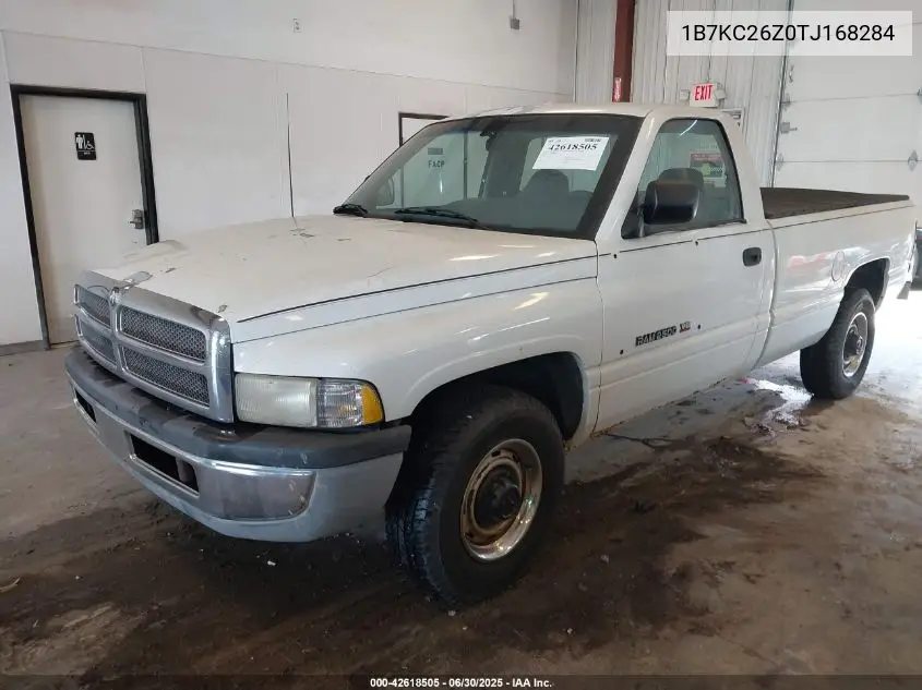 1996 Dodge Ram 2500 VIN: 1B7KC26Z0TJ168284 Lot: 42618505