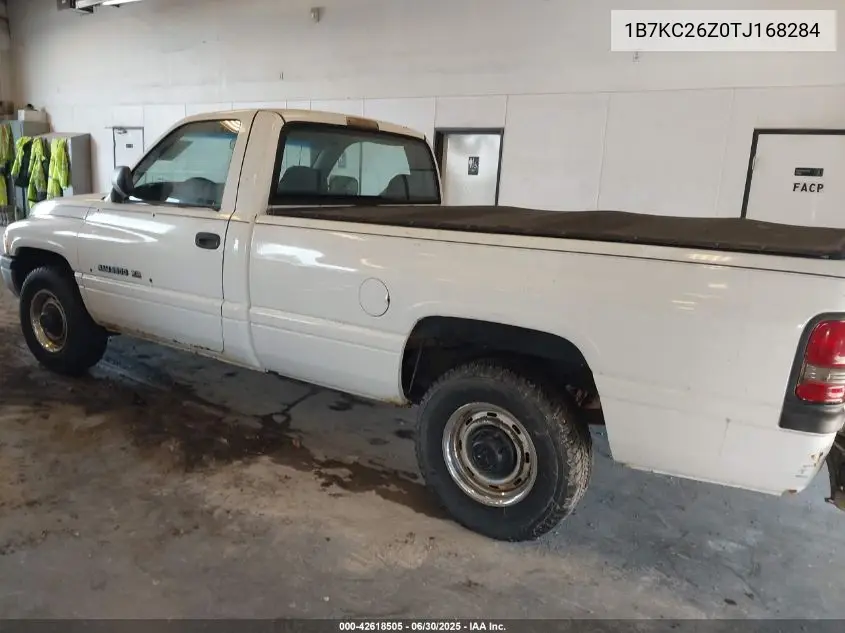 1996 Dodge Ram 2500 VIN: 1B7KC26Z0TJ168284 Lot: 42618505