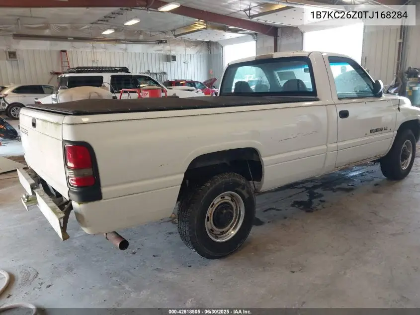 1996 Dodge Ram 2500 VIN: 1B7KC26Z0TJ168284 Lot: 42618505