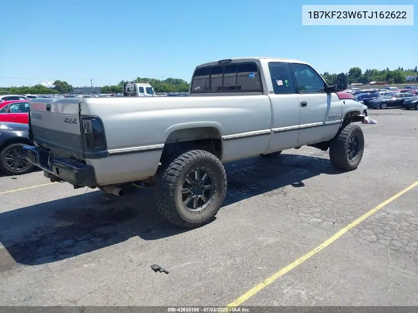 1996 Dodge Ram 2500 VIN: 1B7KF23W6TJ162622 Lot: 42655189