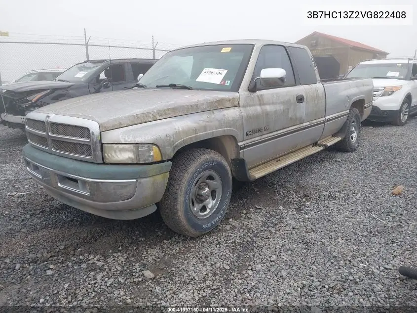 1997 Dodge Ram 1500 St VIN: 3B7HC13Z2VG822408 Lot: 41997150
