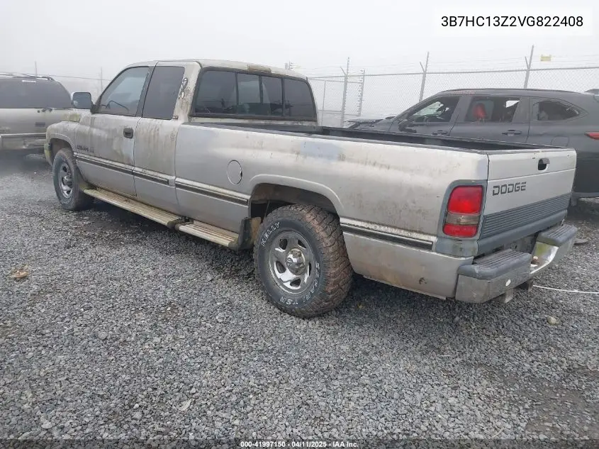 1997 Dodge Ram 1500 St VIN: 3B7HC13Z2VG822408 Lot: 41997150