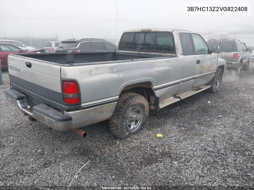 1997 Dodge Ram 1500 St VIN: 3B7HC13Z2VG822408 Lot: 41997150