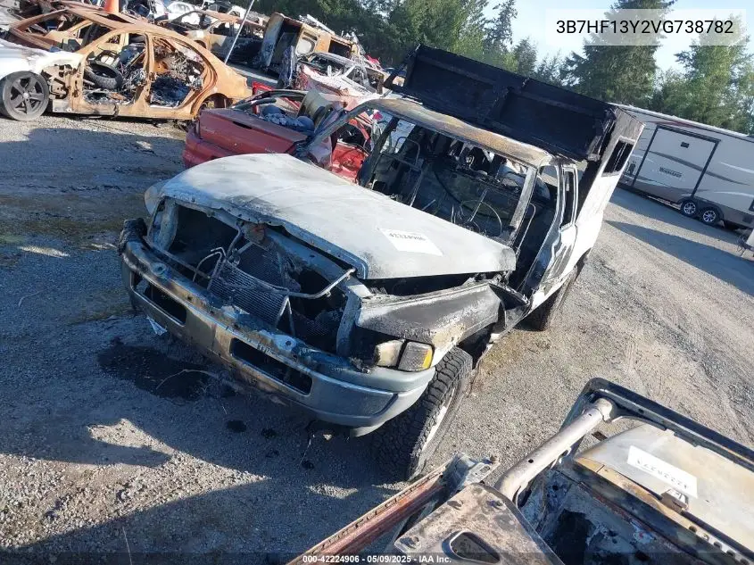 1997 Dodge Ram 1500 St VIN: 3B7HF13Y2VG738782 Lot: 42224906