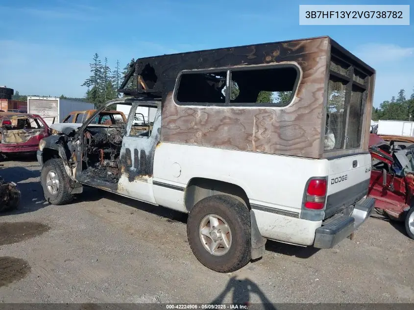 1997 Dodge Ram 1500 St VIN: 3B7HF13Y2VG738782 Lot: 42224906