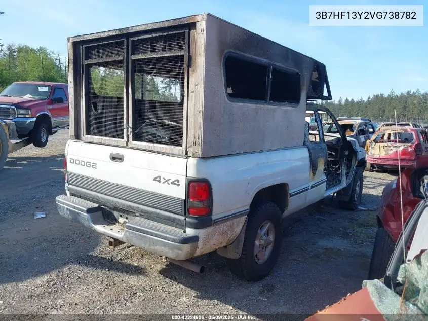 1997 Dodge Ram 1500 St VIN: 3B7HF13Y2VG738782 Lot: 42224906