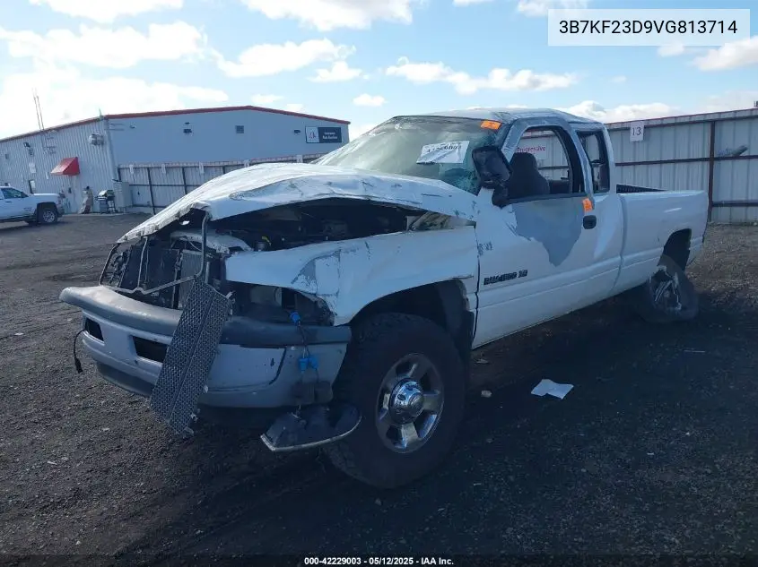1997 Dodge Ram 2500 St VIN: 3B7KF23D9VG813714 Lot: 42229003