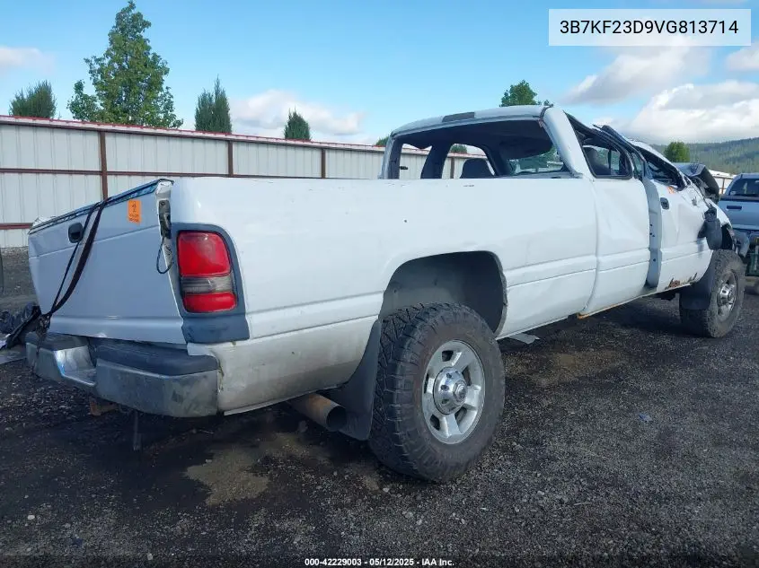 1997 Dodge Ram 2500 St VIN: 3B7KF23D9VG813714 Lot: 42229003