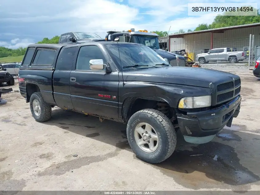 1997 Dodge Ram 1500 St VIN: 3B7HF13Y9VG814594 Lot: 42248461