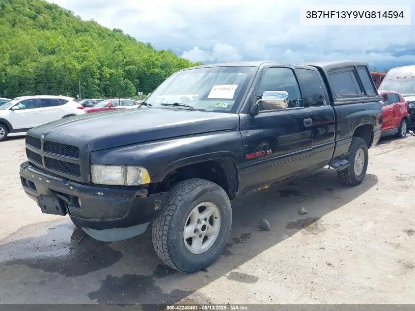 1997 Dodge Ram 1500 St VIN: 3B7HF13Y9VG814594 Lot: 42248461