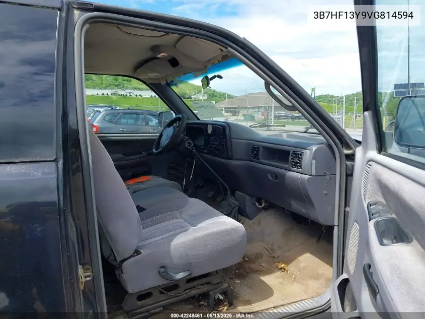 1997 Dodge Ram 1500 St VIN: 3B7HF13Y9VG814594 Lot: 42248461