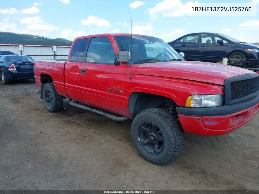 1997 Dodge Ram 1500 St VIN: 1B7HF13Z2VJ525760 Lot: 42565456