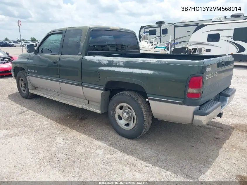 1997 Dodge Ram 1500 VIN: 3B7HC13Y2VM568014 Lot: 42623316