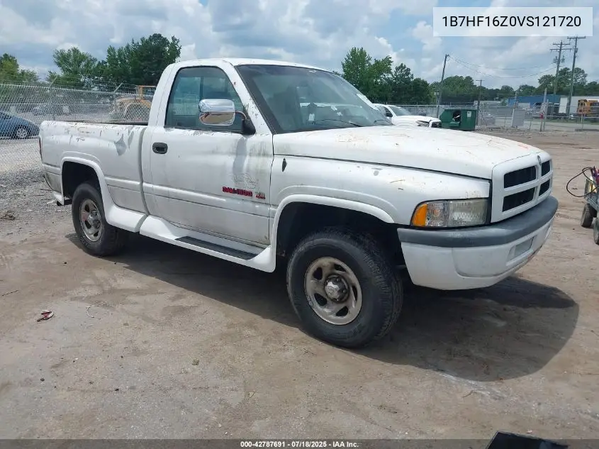 1997 Dodge Ram 1500 Lt VIN: 1B7HF16Z0VS121720 Lot: 42787691