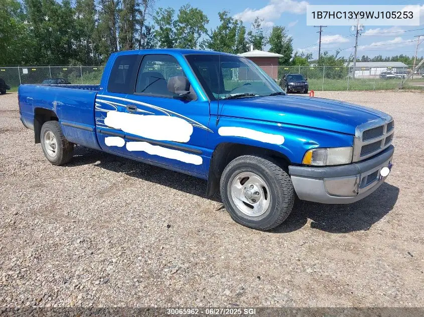 1998 Dodge Ram 1500 VIN: 1B7HC13Y9WJ105253 Lot: 30065962