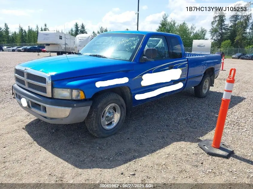 1998 Dodge Ram 1500 VIN: 1B7HC13Y9WJ105253 Lot: 30065962