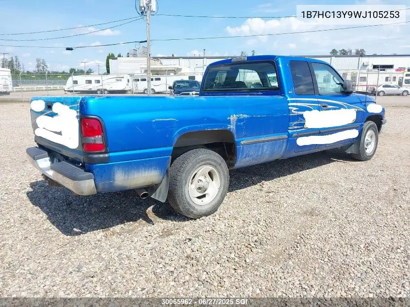 1998 Dodge Ram 1500 VIN: 1B7HC13Y9WJ105253 Lot: 30065962