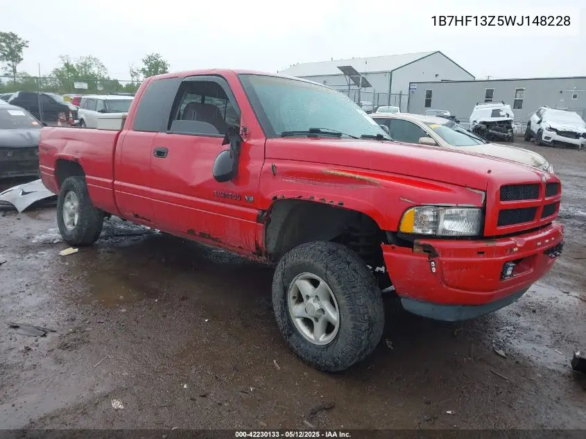 1998 Dodge Ram 1500 St VIN: 1B7HF13Z5WJ148228 Lot: 42230133