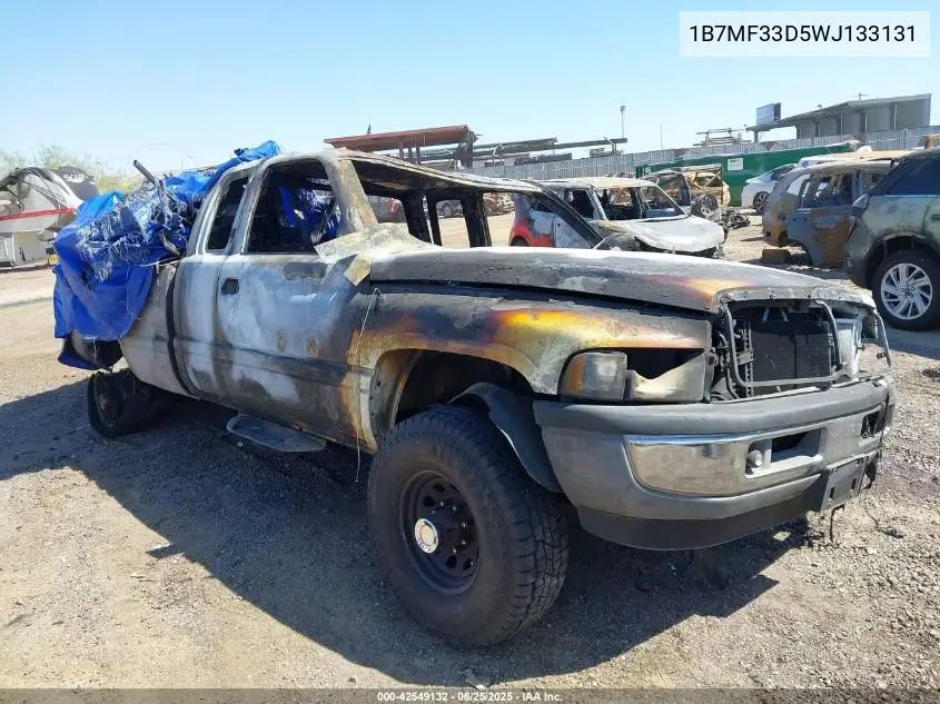 1998 Dodge Ram 3500 VIN: 1B7MF33D5WJ133131 Lot: 42549132