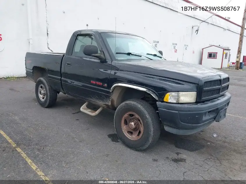 1998 Dodge Ram 1500 VIN: 1B7HF16Z9WS508767 Lot: 42580046