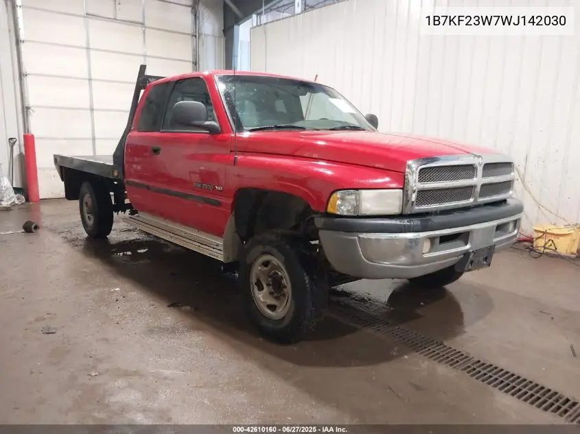 1998 Dodge Ram 2500 St VIN: 1B7KF23W7WJ142030 Lot: 42610160