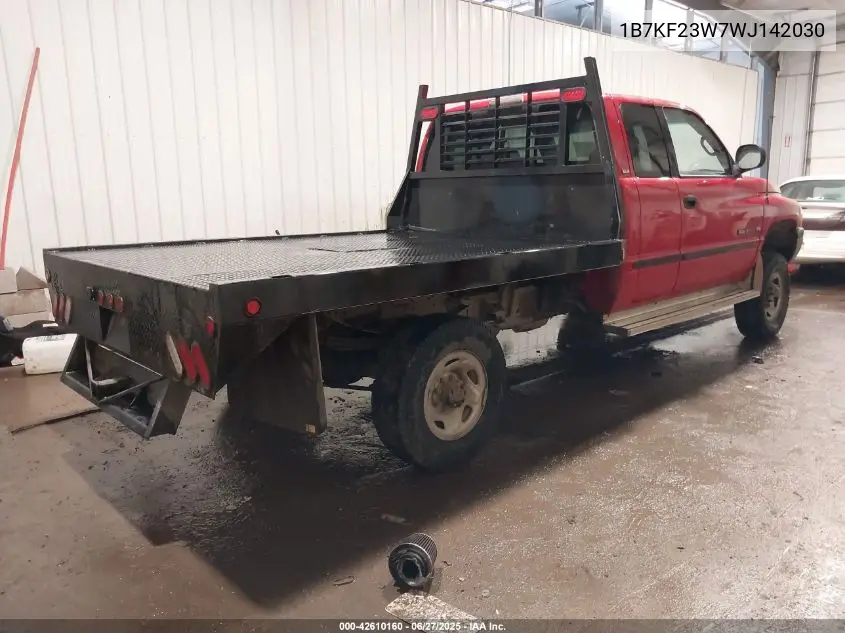 1998 Dodge Ram 2500 St VIN: 1B7KF23W7WJ142030 Lot: 42610160