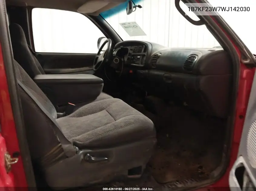1998 Dodge Ram 2500 St VIN: 1B7KF23W7WJ142030 Lot: 42610160