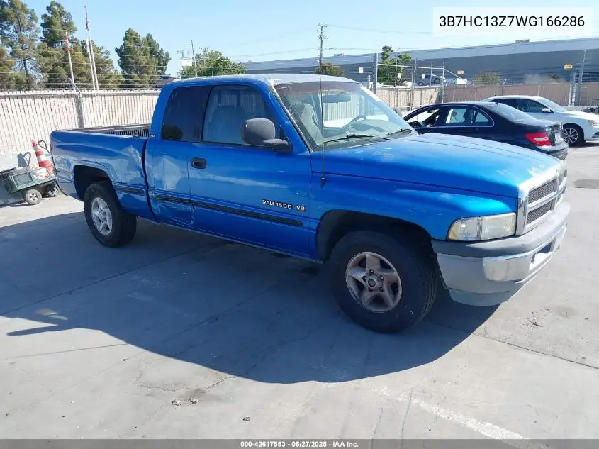 1998 Dodge Ram 1500 St VIN: 3B7HC13Z7WG166286 Lot: 42617553
