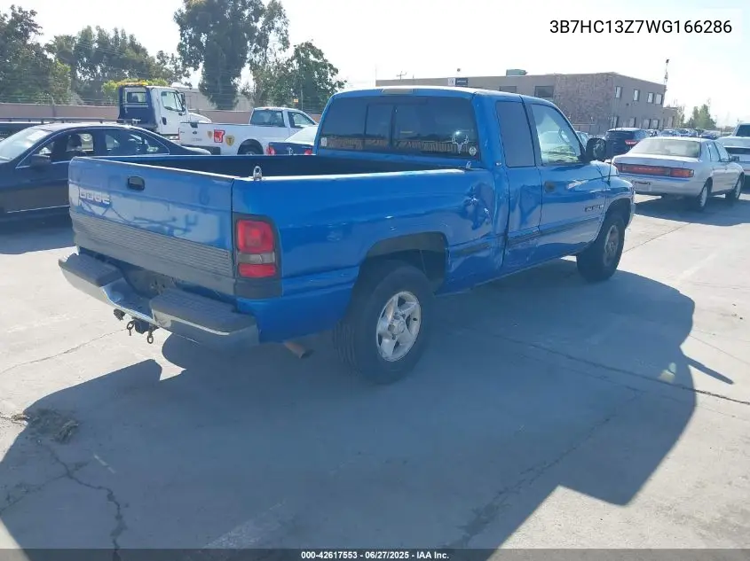 1998 Dodge Ram 1500 St VIN: 3B7HC13Z7WG166286 Lot: 42617553