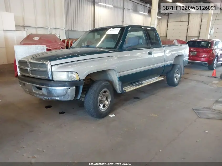 1998 Dodge Ram 1500 St VIN: 3B7HF12Z0WG126091 Lot: 42620852