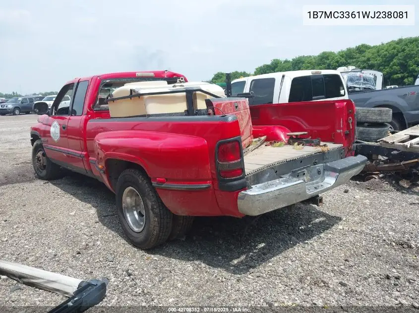 1998 Dodge Ram 3500 St VIN: 1B7MC3361WJ238081 Lot: 42708352