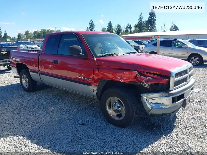 1998 Dodge Ram 1500 St VIN: 1B7HC13Y7WJ235046 Lot: 42726192
