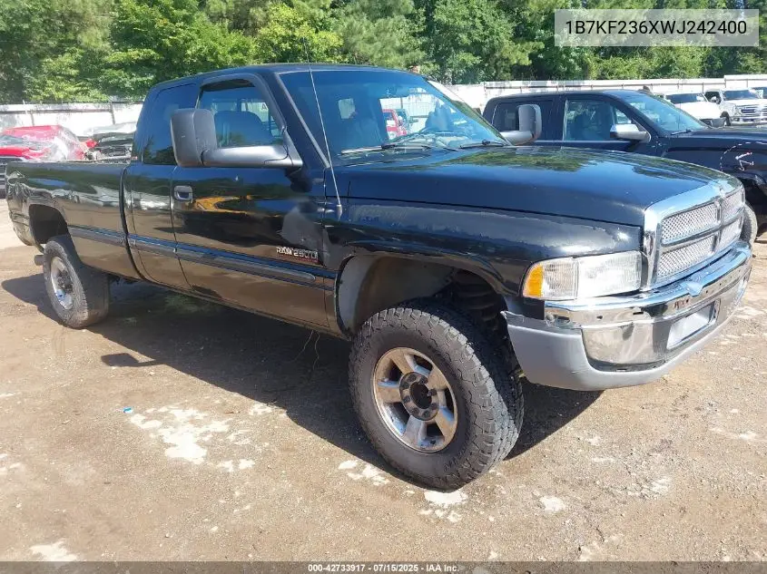 1998 Dodge Ram 2500 St VIN: 1B7KF236XWJ242400 Lot: 42733917